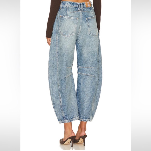 Free People Blue Women's Jeans - Picture 4 of 6